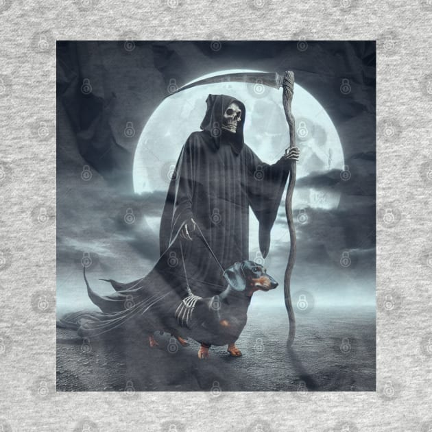 Death and a wiener by the moonlight by Twisted Teeze 